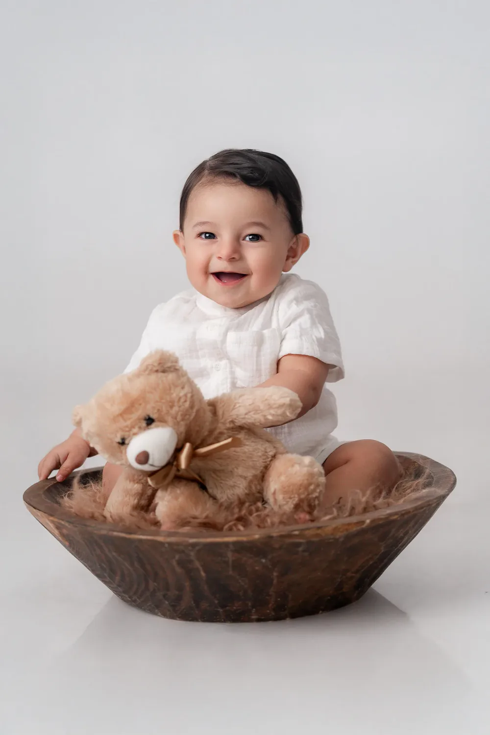 Etapa de 6 meses — Sus primeras fotos en familia