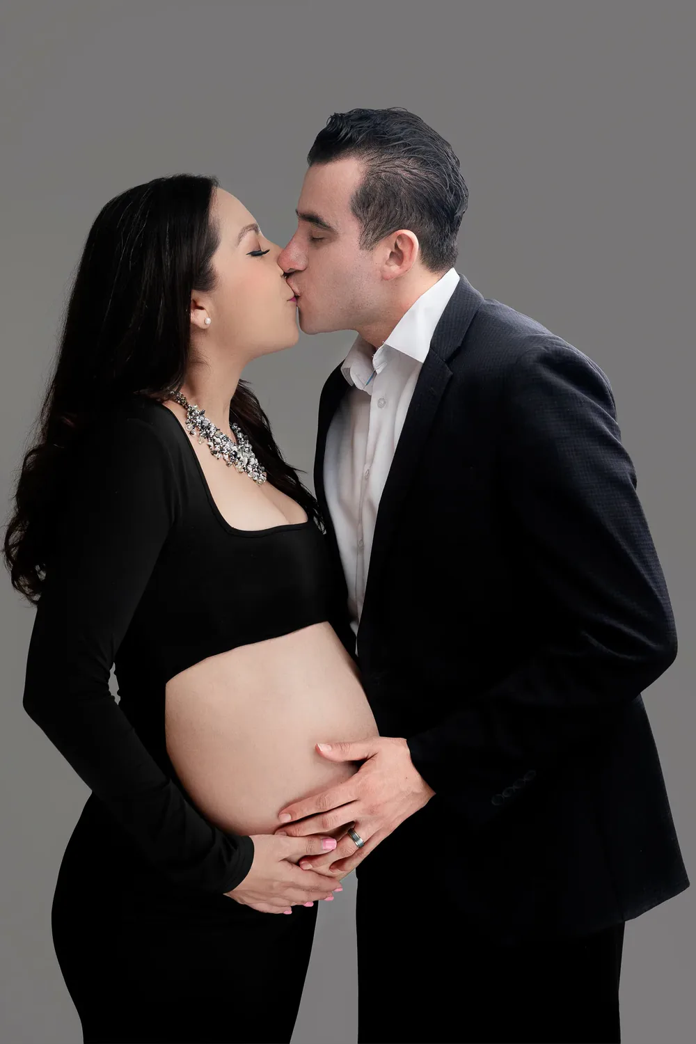 Retrato de embarazo — sesión de maternidad