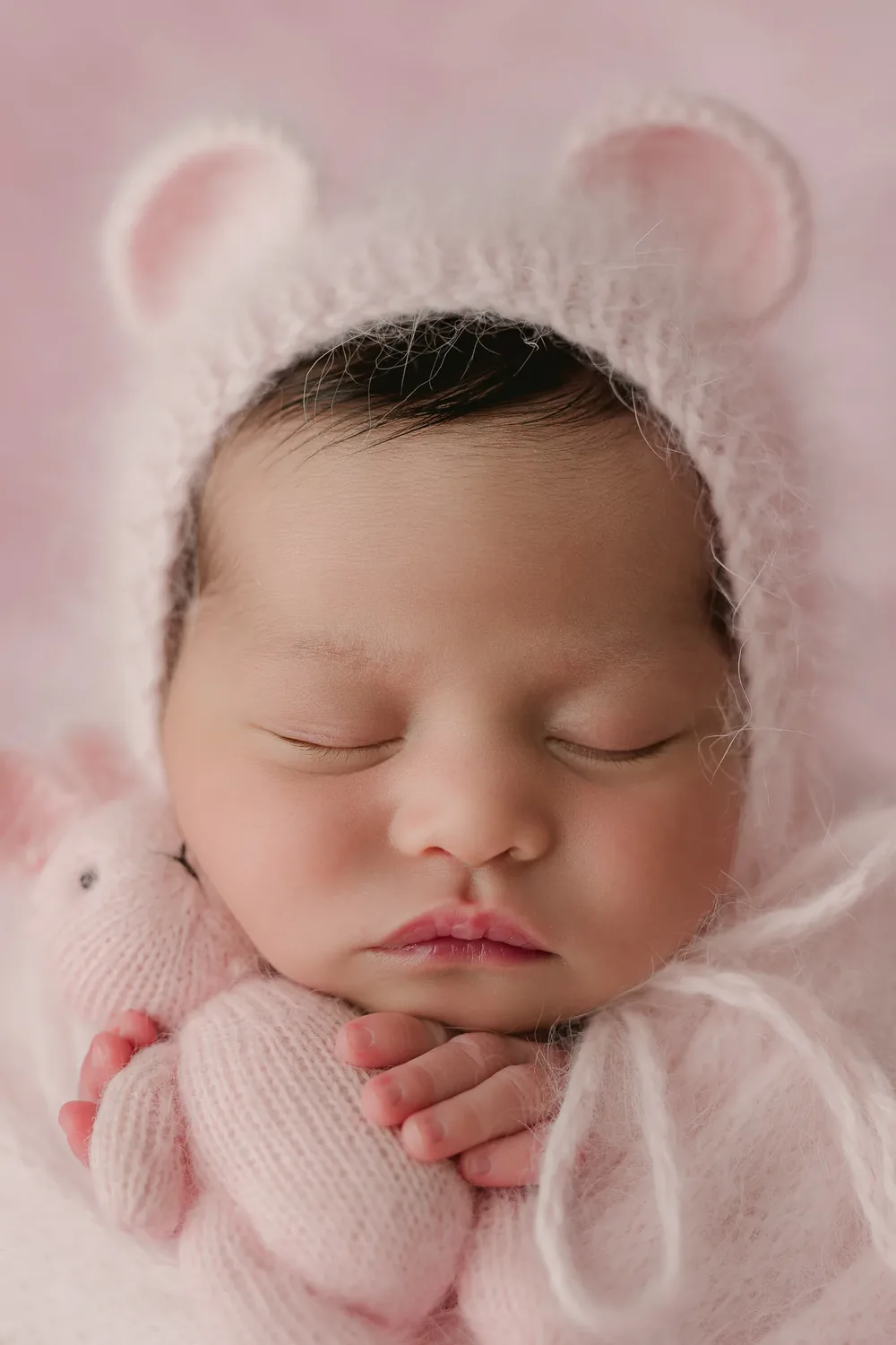 Gemelos recién nacidos — sesión newborn