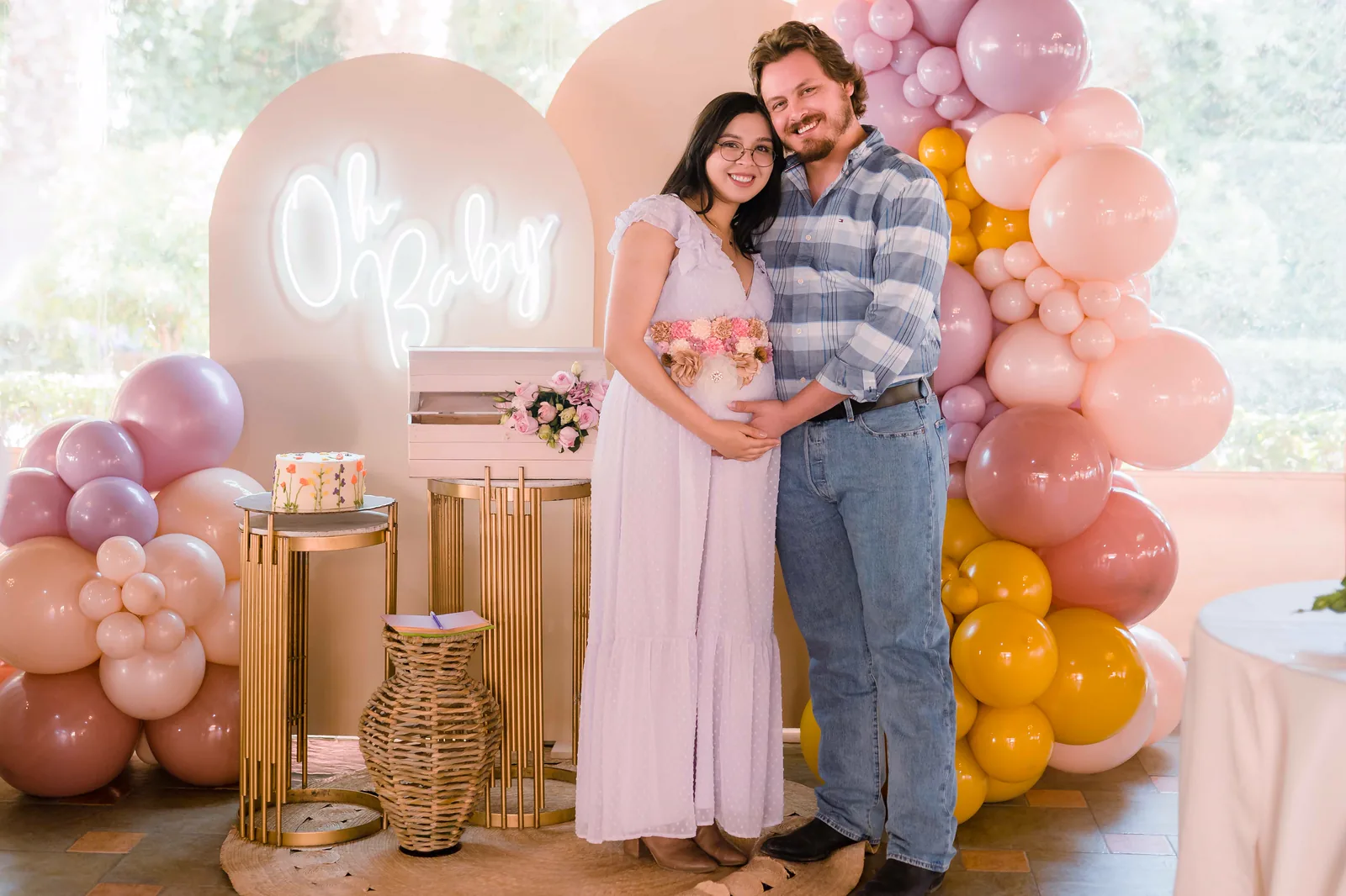 Sesión de fotos de baby shower de Mariana JN en Ciudad Juárez