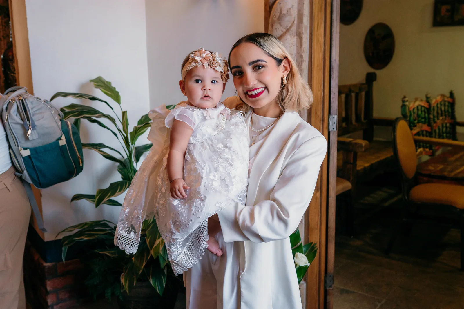 Fotografía de bautizos en Ciudad Juárez — Valeria